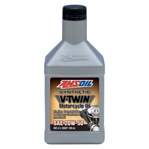 AMSOIL 20W-50 Synthetic V-Twin Motorcycle Oil