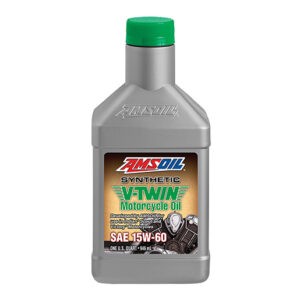 AMSOIL 15W-60 Synthetic V-Twin Motorcycle Oil