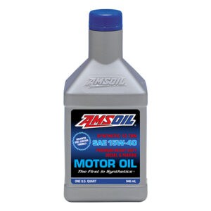 AMSOIL SAE 15W-40 Heavy-Duty Diesel and Marine Oil