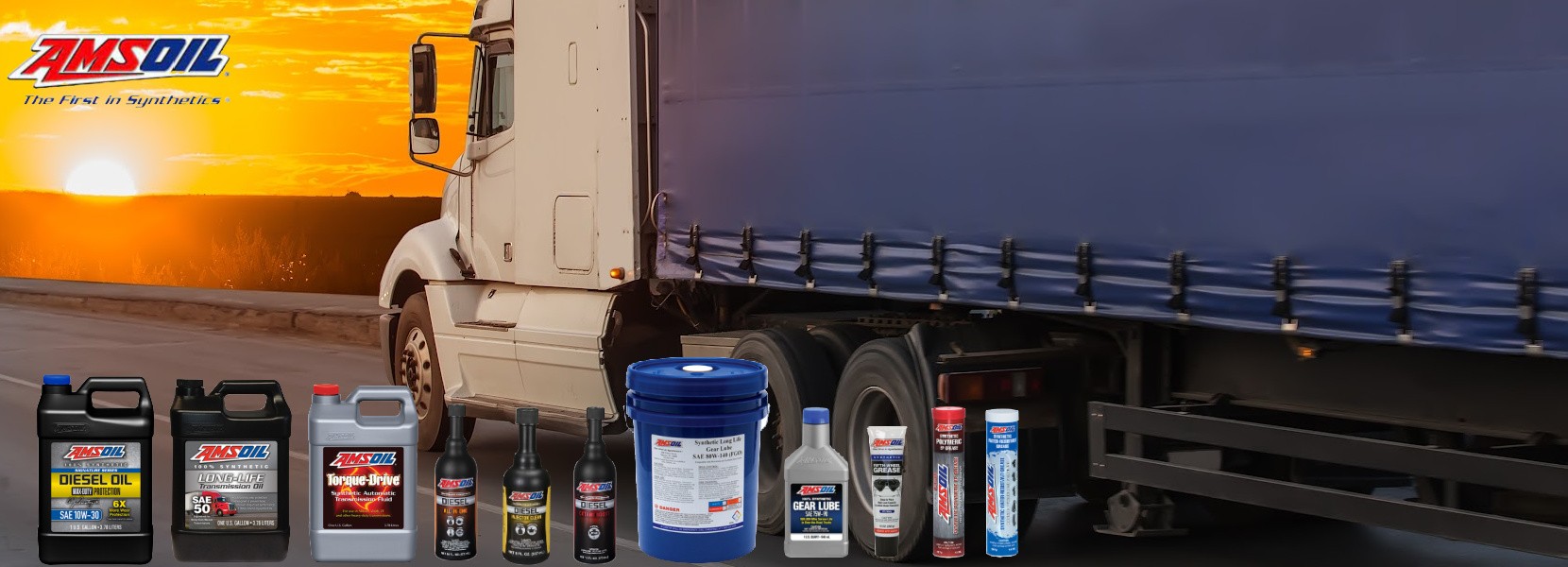 AMSOIL Semi-Truck Oil