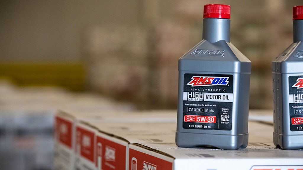 AMSOIL High-Mileage Oil 