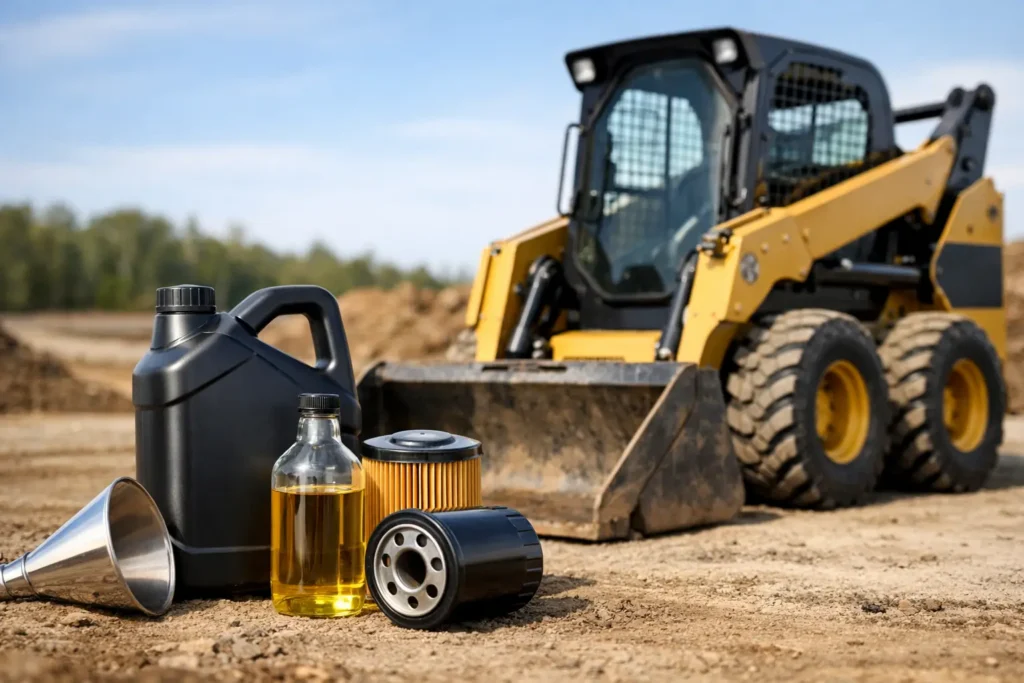 Best Oil for Skid Steer: What to Use