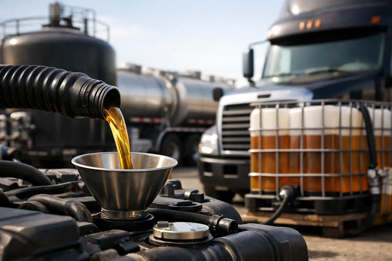 Bulk Diesel Engine Oil That Pays Off