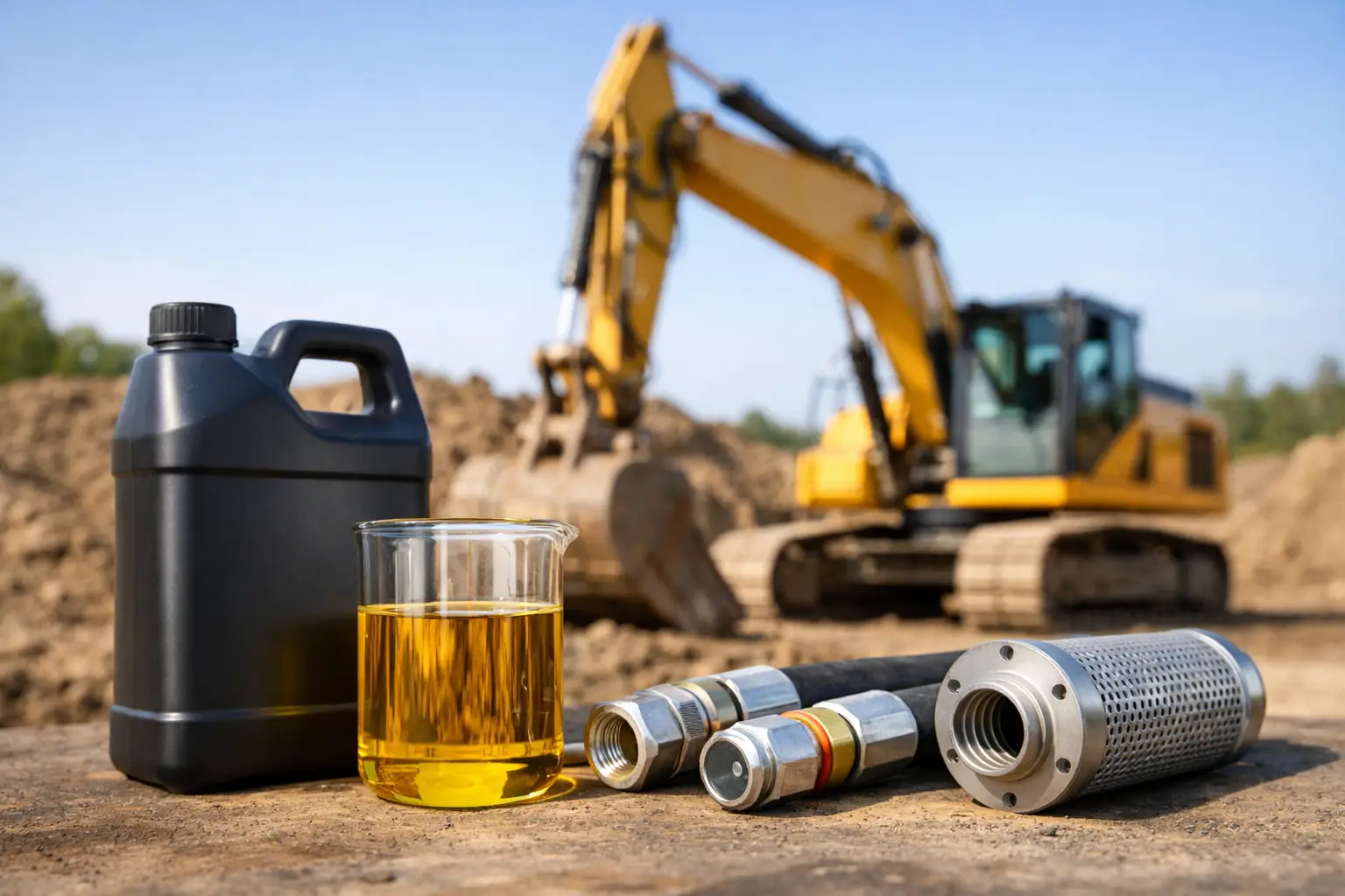 Choosing Hydraulic Oil for Excavators