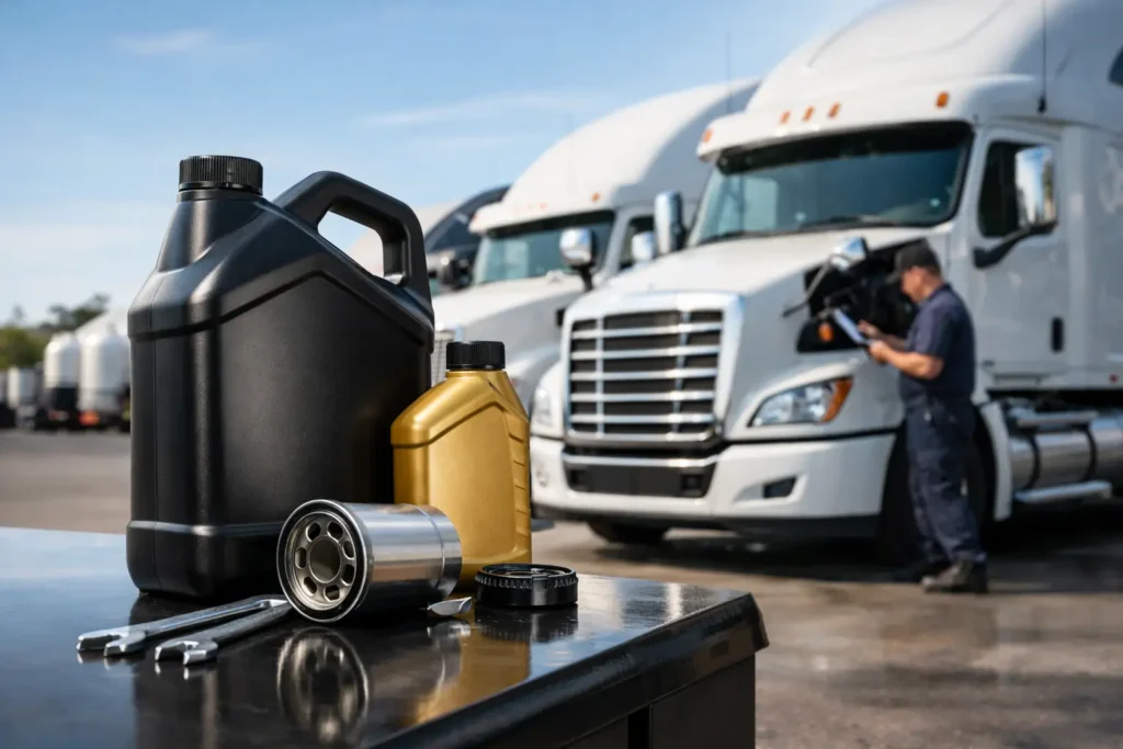 Synthetic Oil for Commercial Fleets That Pays