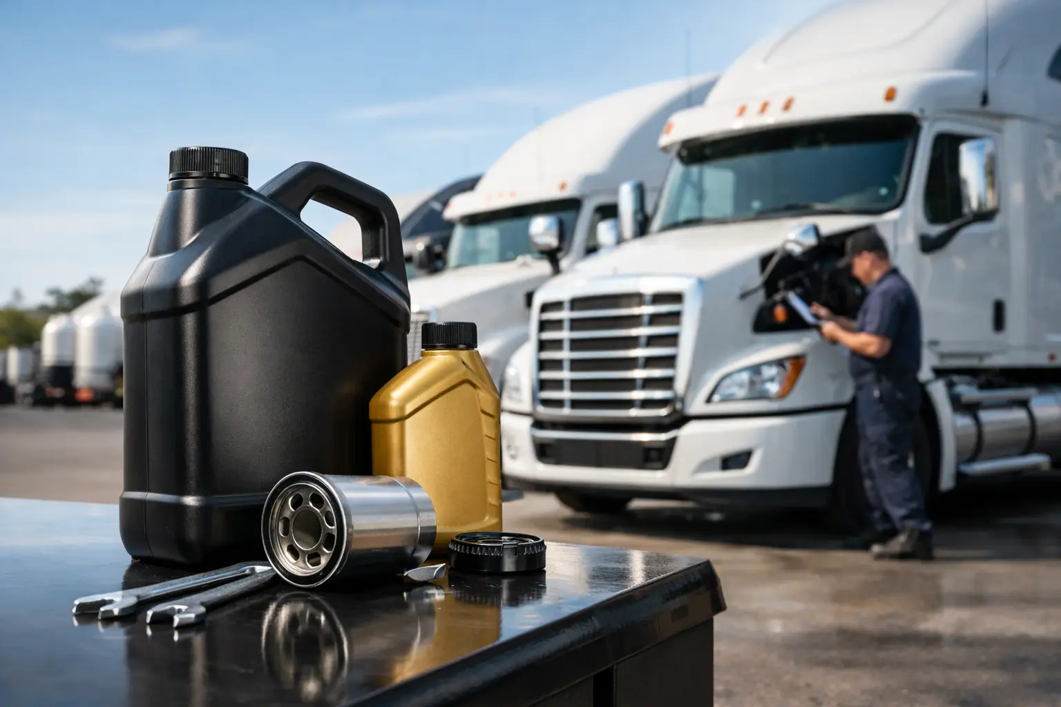 Synthetic Oil for Commercial Fleets That Pays