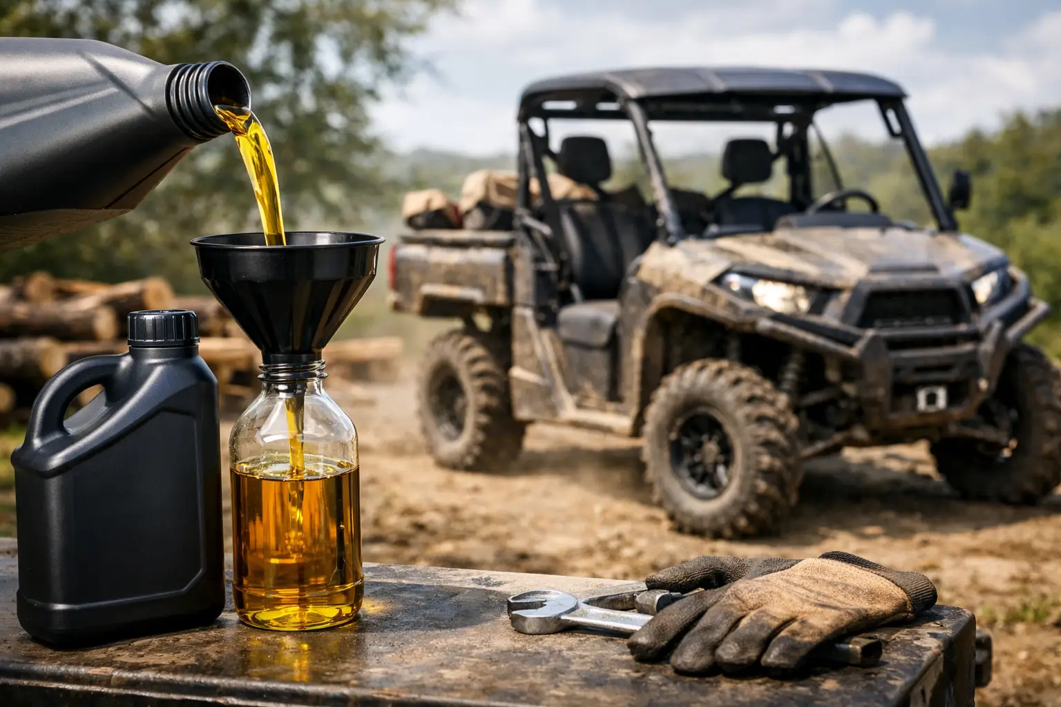 Best Oil for Side by Sides That Work Hard