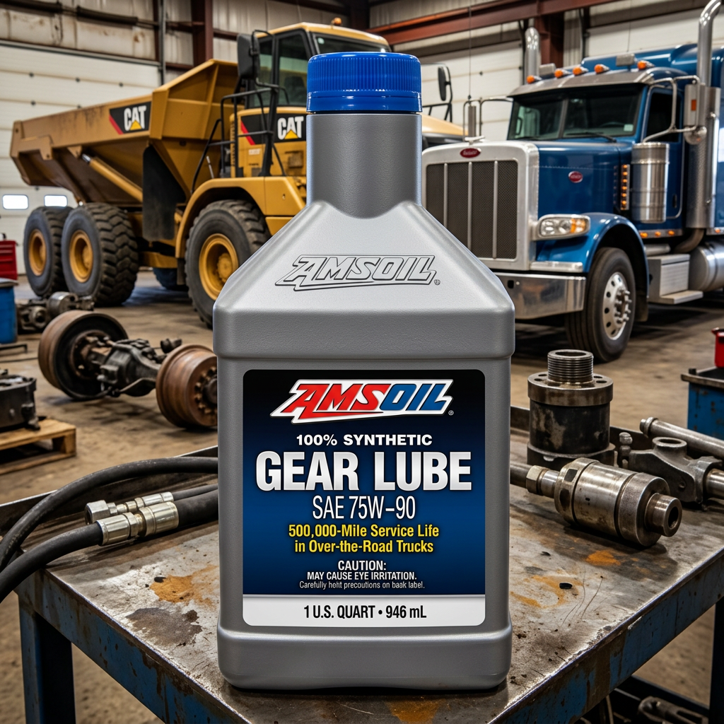 AMSOIL 75W90 Synthetic Gear Oil for Long-Life Protection - Image 4