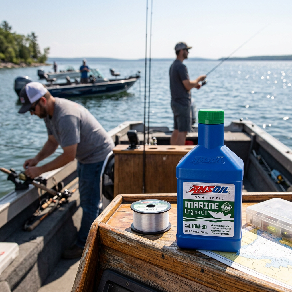 AMSOIL 10W-30 100% Synthetic Marine Engine Oil - Image 2
