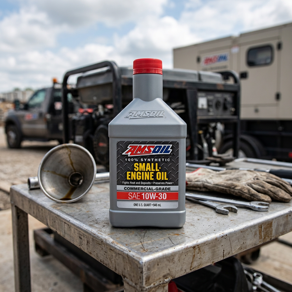 AMSOIL 10W30 Synthetic Generator Oil - Image 2