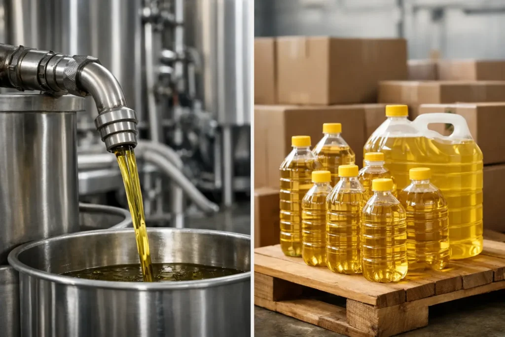 Does Bulk Oil Versus Packaged Oil Pay Off?