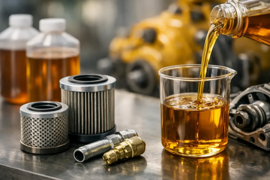 How to Select Hydraulic Oil Correctly