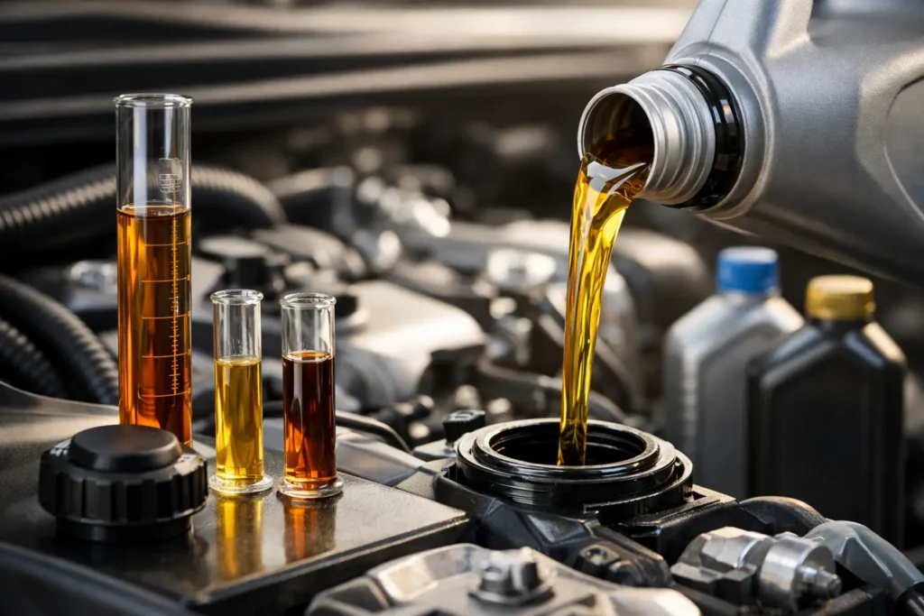 Synthetic Oil Viscosity Guide for Working Engines