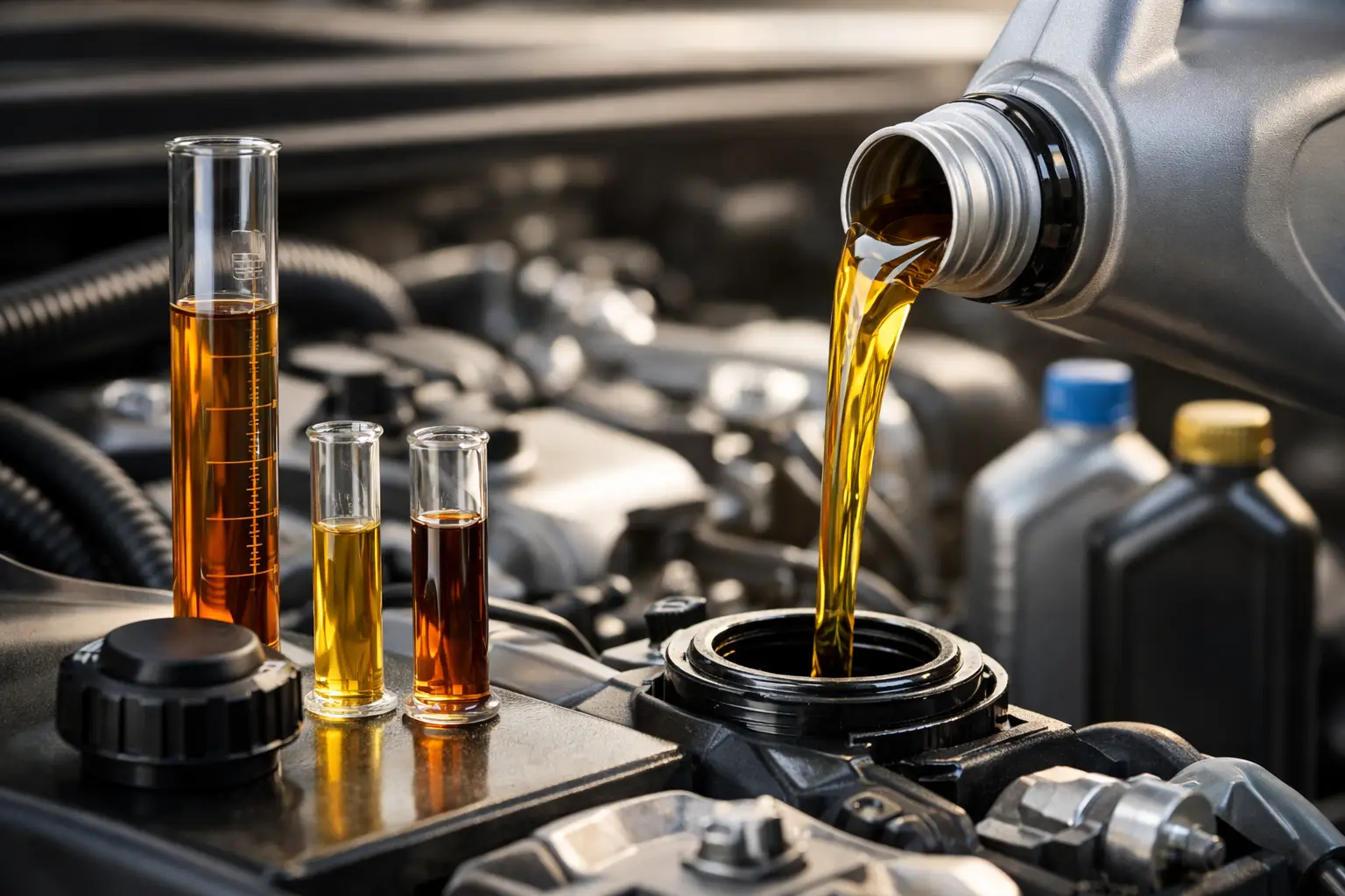 Synthetic Oil Viscosity Guide for Working Engines