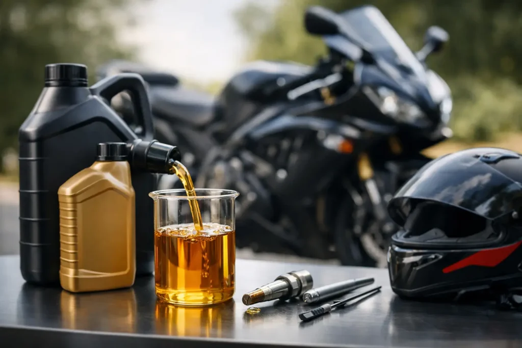 Motorcycle Oil Viscosity Guide for Real Riders