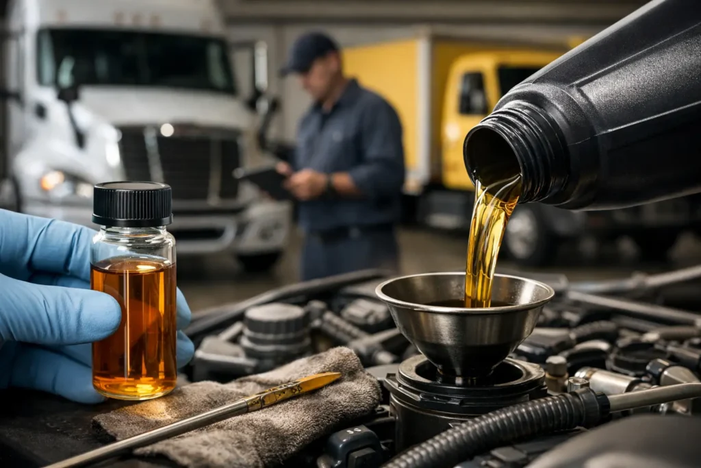 Oil Analysis for Fleets That Cuts Downtime
