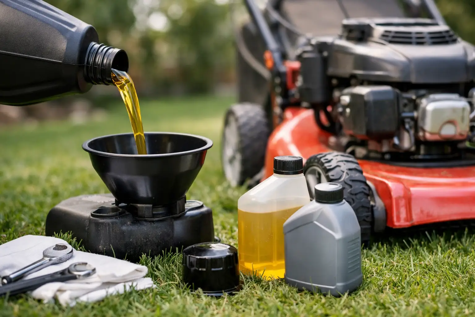 How to Choose Lawn Mower Oil Without Guesswork