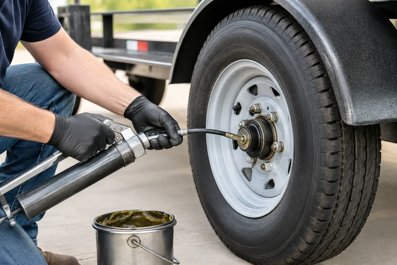 How to Grease Trailer Bearings the Right Way