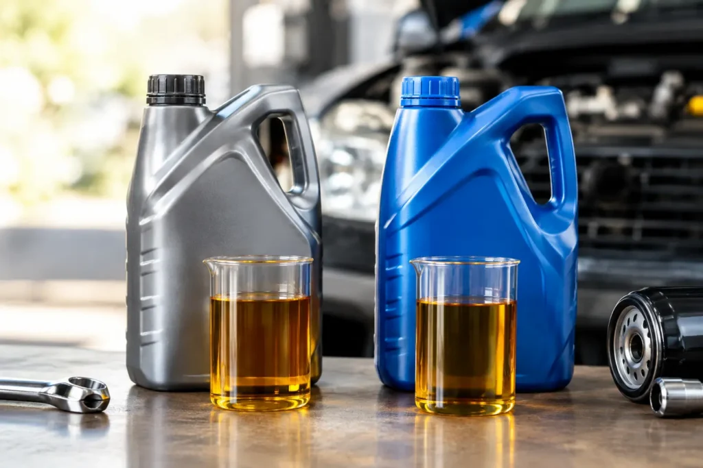 Synthetic Oil vs Conventional Oil for Hard Work